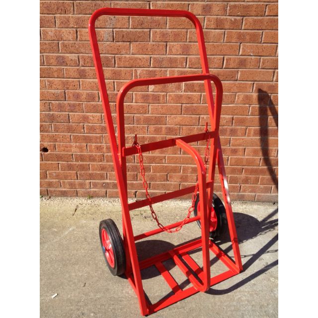 Twin Oxy Acetylene Premium Cylinder Trolley (large)