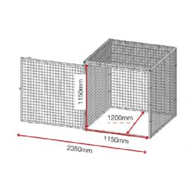 Protector Gas Cage 1200x1200x1250mm