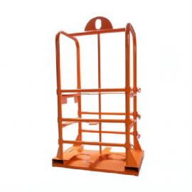 Crane Lifting Gas Cylinder Carrier