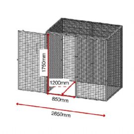 Protector Gas Cage 1800x1800x1250mm