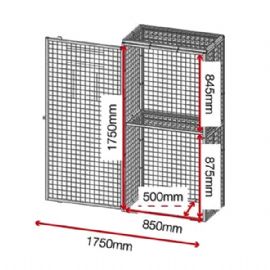 Protector Gas Cage 1800x900x550mm