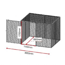 Protector Gas Cage 1800x2400x1850mm