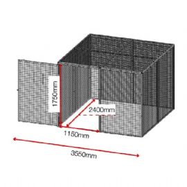 Protector Gas Cage 1800x2400x2450mm