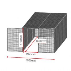 Protector Gas Cage 1800x2400x6050mm