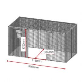 Protector Gas Cage 1800x3650x1800mm
