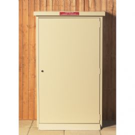 Solid Gas Cylinder Cabinet - 2 x 47kg