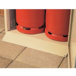 Solid Gas Cylinder Cabinet - 2 x 47kg