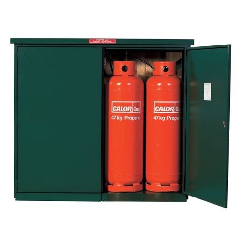 Solid Gas Cylinder Cabinet 4X47kg | Gas Cage Shop