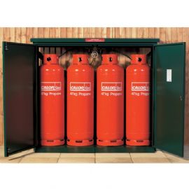 Solid Gas Cylinder Cabinet - 4 x 47kg