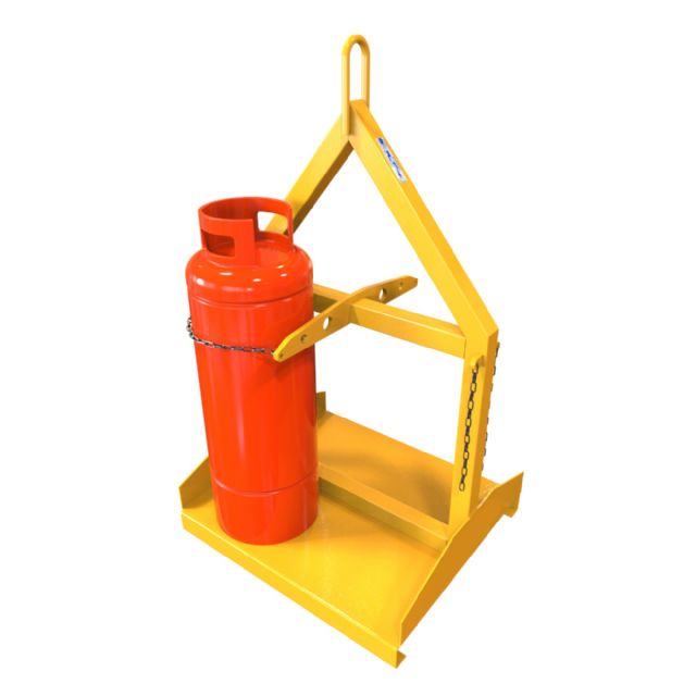 Crane Lifting Gas Cylinder Cradle
