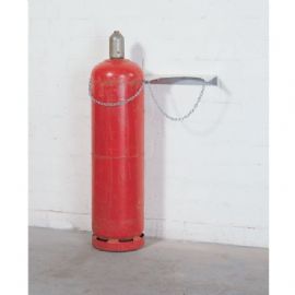 Galvanised Gas Cylinder Wall Brackets >320mm