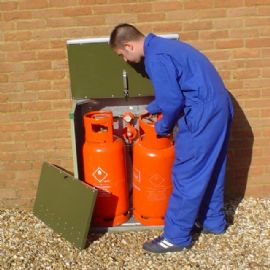Sentu Gas Cylinder Cabinet - 2 x 19kg
